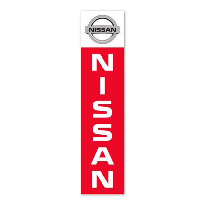 Nissan Flat Top Swooper Flag - 10ft Dealership Banner