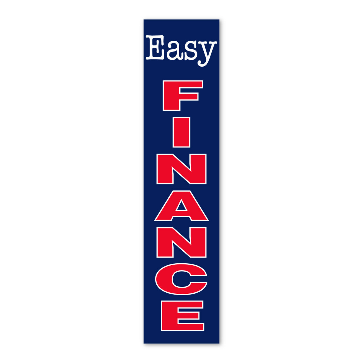 Flat Top Swooper Banner - EASY FINANCE