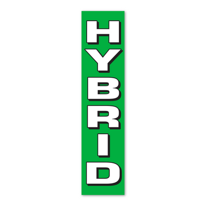 Hybrid Flat Top Swooper Flag - 10ft Eco Vehicle Banner