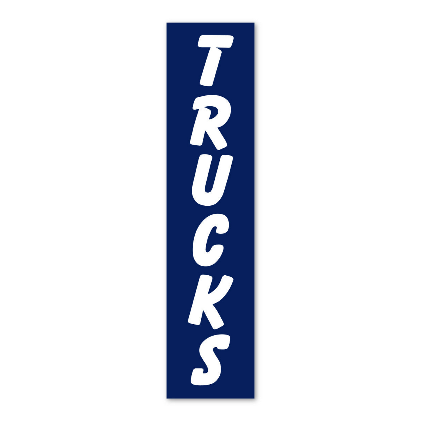 Flat Top Swooper Banner - TRUCKS