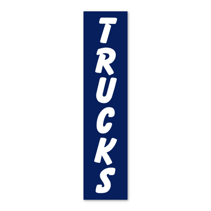 Trucks Flat Top Swooper Flag - 10ft Dealership Inventory Banner