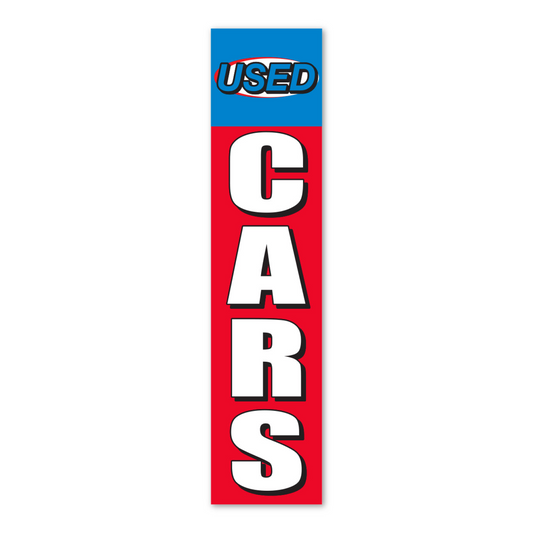 Flat Top Swooper Banner - USED CARS