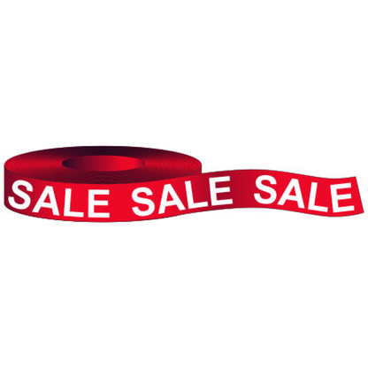 Super Sized Sale Tape - 2-7/8" x 1200' Lot Decoration