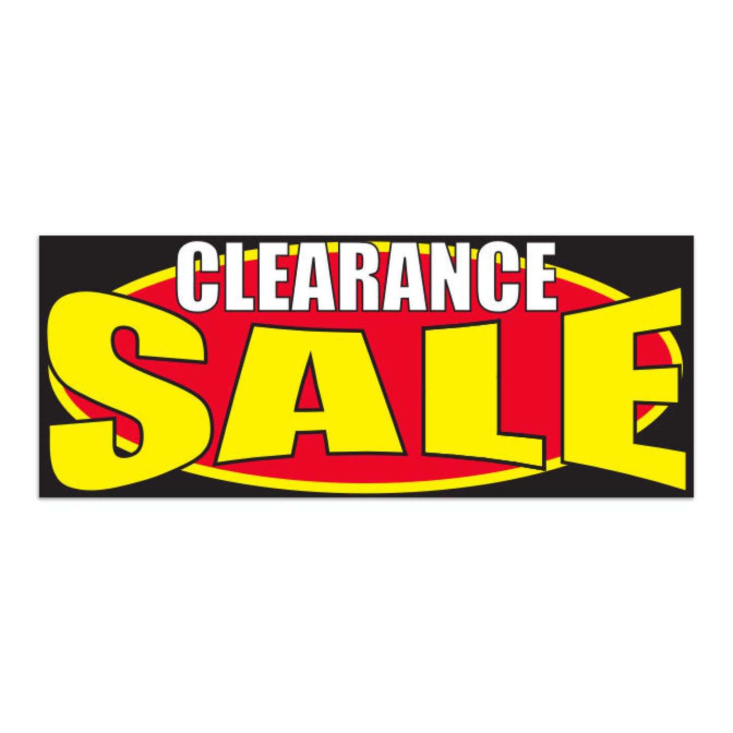 Windshield Banner - Clearance Sale