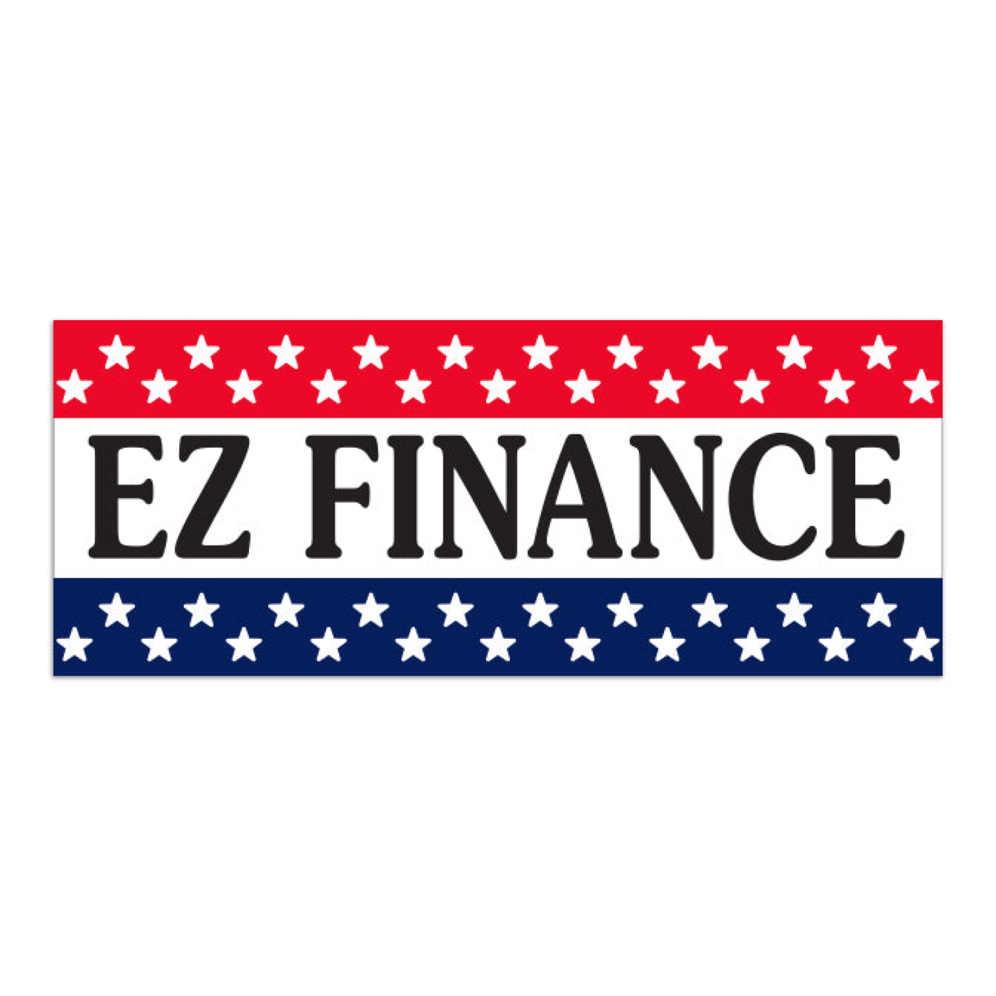 Windshield Banner - EZ Finance