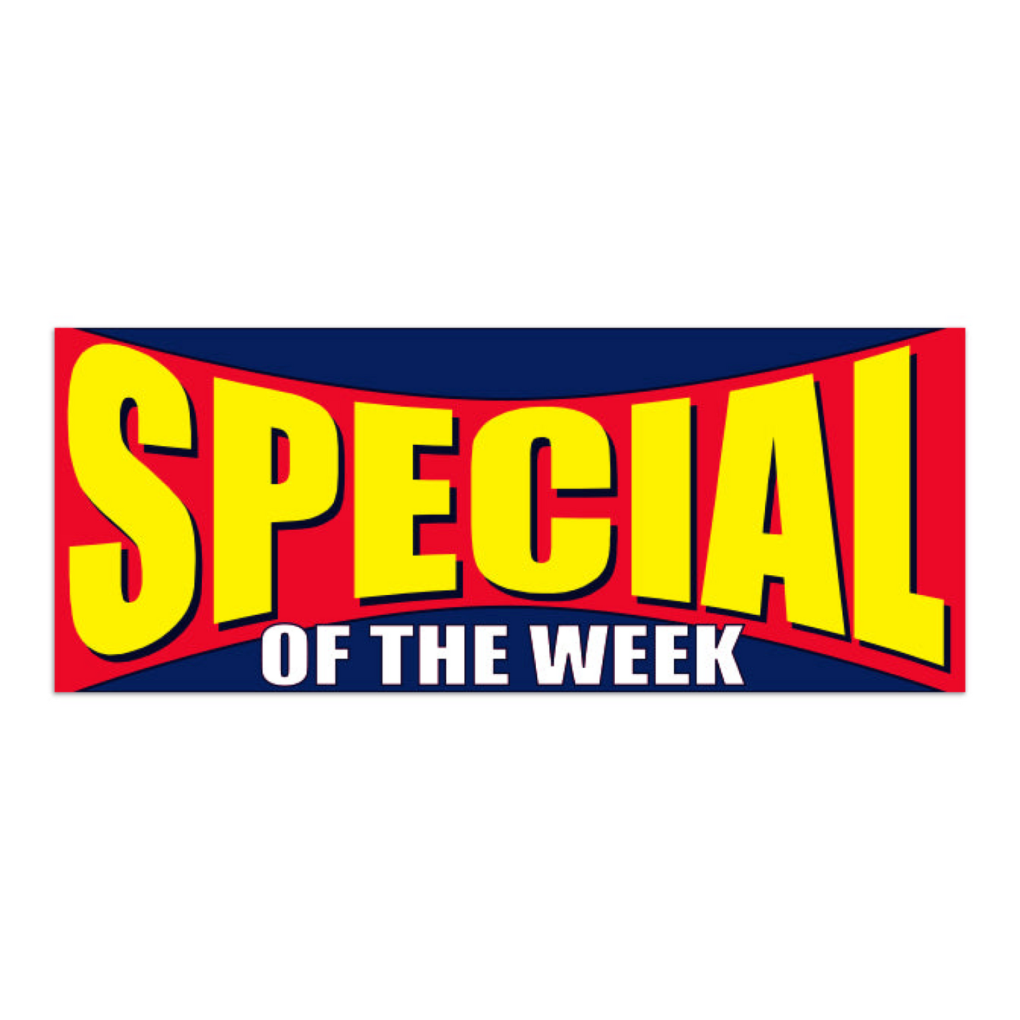 Windshield Banner - Special of the Week