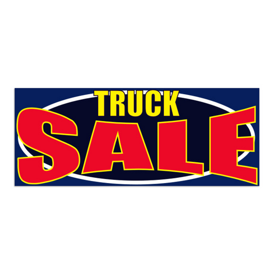 Windshield Banner - Truck Sale