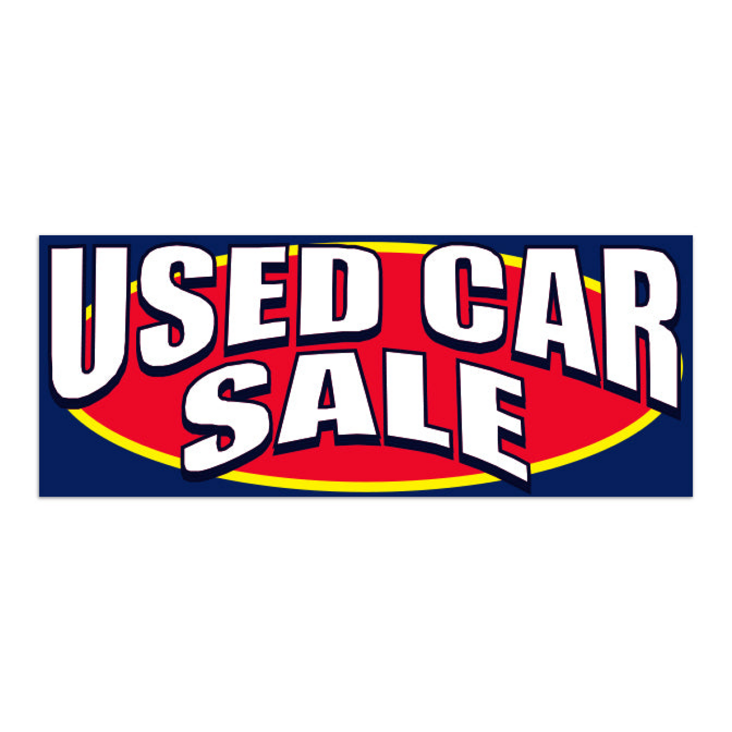 Windshield Banner - Used Car Sale