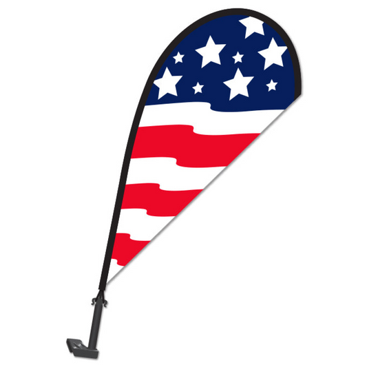 Clip on Paddle Flag - US FLAG