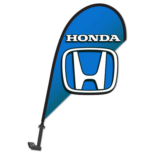 3D Clip on Paddle Flag - Honda