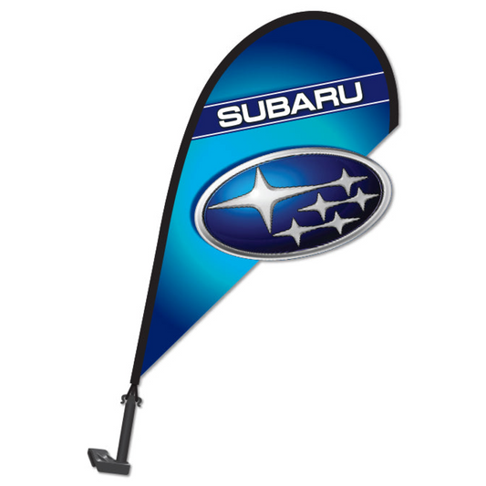 3D Clip on Paddle Flag - Subaru