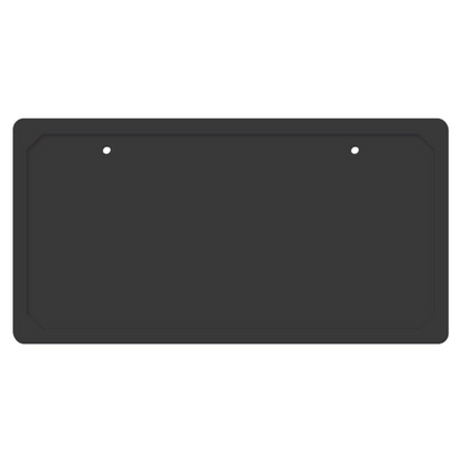 Neoprene Demo License Plate Holder - 9" x 12-1/4" Frame Style