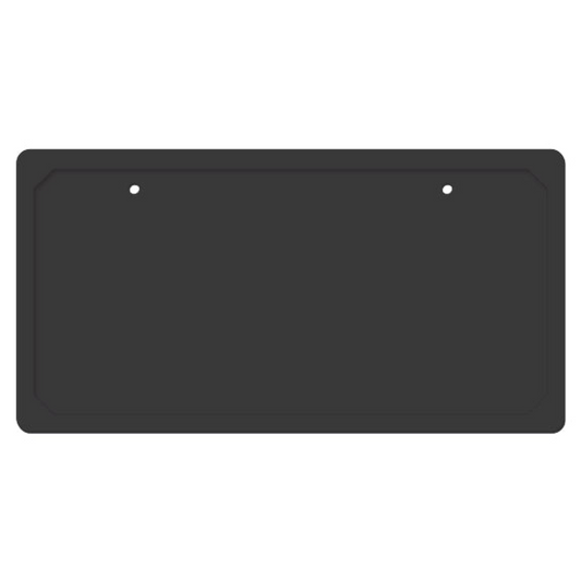 Frame Style Demo License Plate Holder - Neoprene