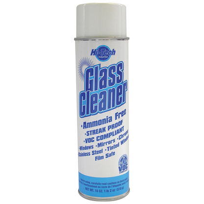 Ammonia-Free Glass Cleaner - 18 oz Aerosol for Tinted Windows