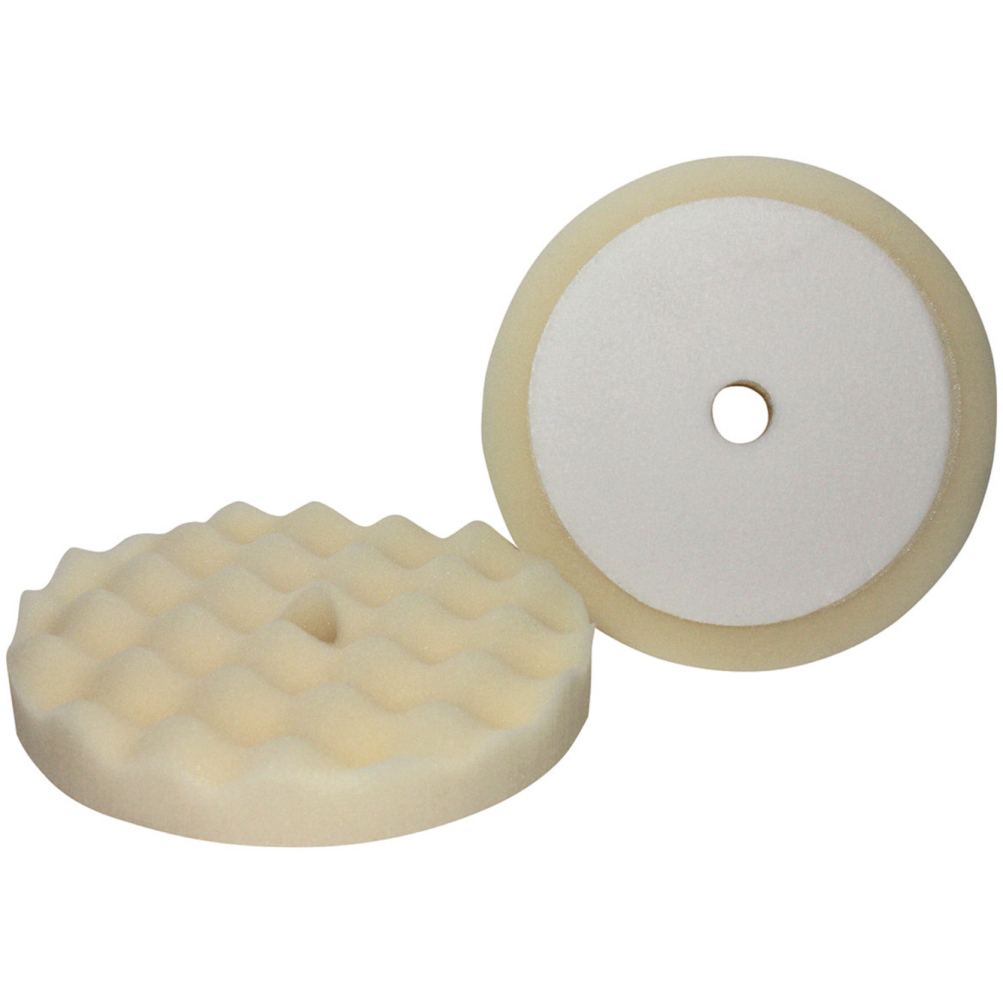 White Velcro Waffle Foam Pad - 8" - 2 Pads