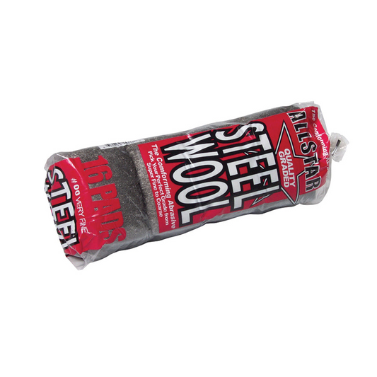 Allstar Steel Wool Pads - 00 Grade