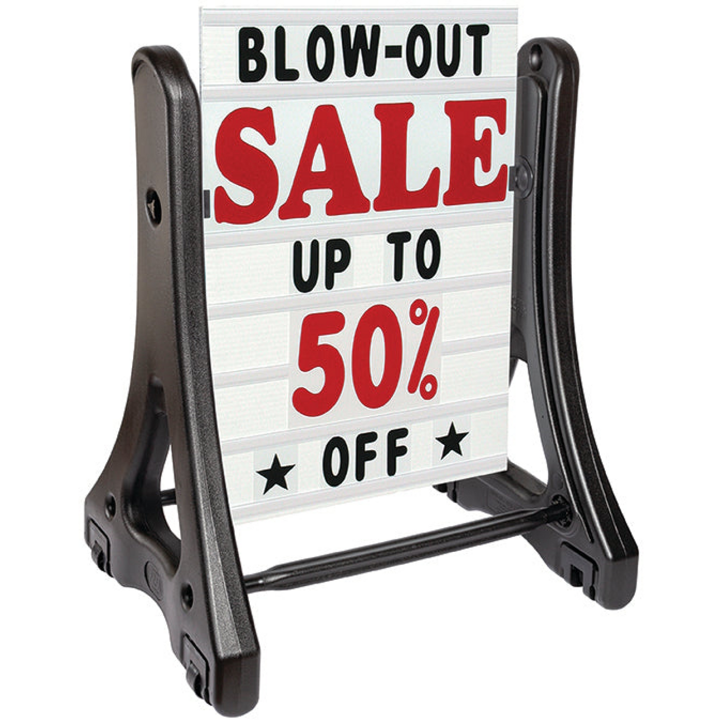 Deluxe Swinger Sidewalk Sign Kit - 2 sided