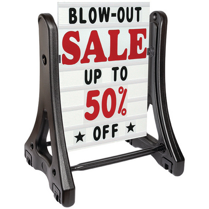 Sidewalk Sign Kit - 2-Sided 45" Swinger for Dealerships