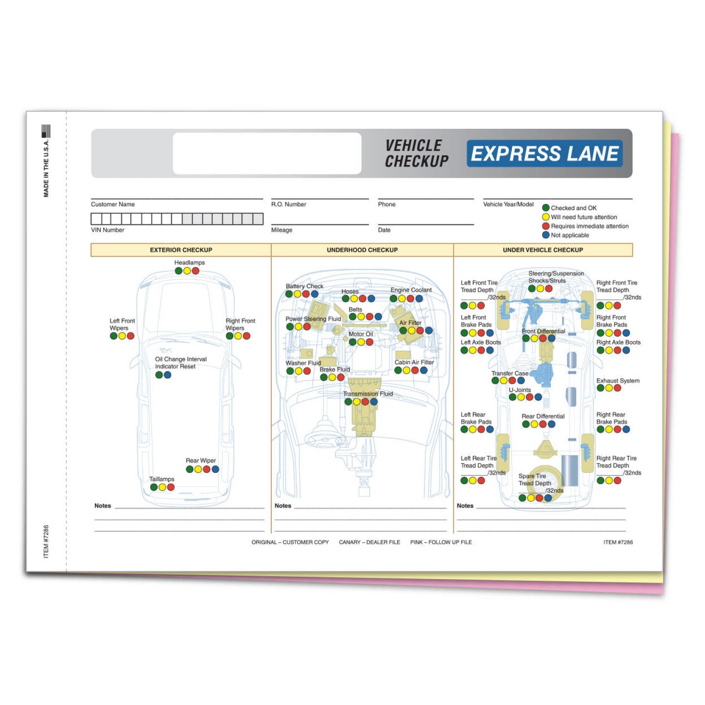 Express Lane Inspection Report - 3 Part