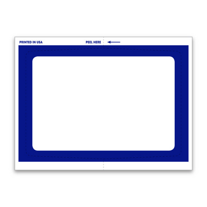 Blank Addendum Stickers - 4.5" x 6" Dealer Add-On Labels
