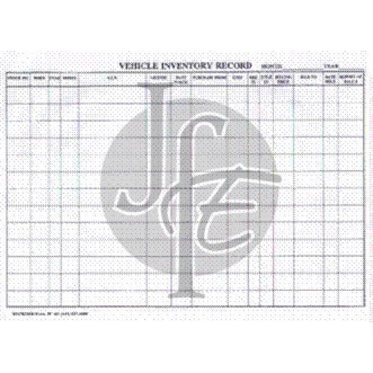 Inventory Record Book - Large