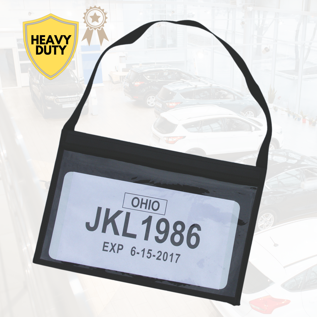 Demo License Plate Holder - TAG BAG
