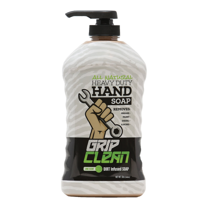 Grip Clean heavy duty hand soap pump bottle