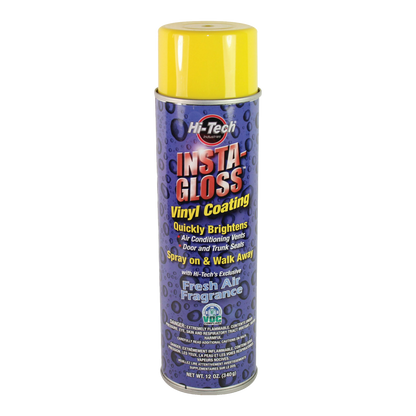 Aerosol can of Insta-Gloss vinyl coating, Fresh Air scent