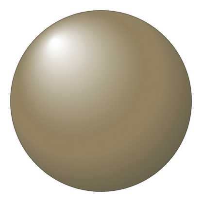 Gold 18" reusable weather-proof balloon