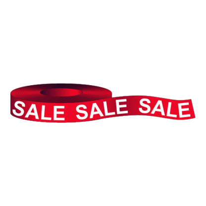 Red Sale Sale Sale tape