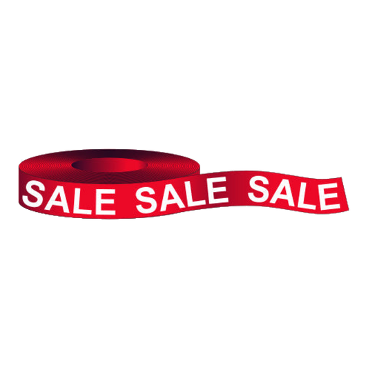Red Sale Sale Sale tape