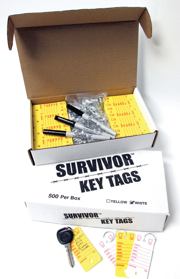 Survivor Key Tags