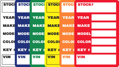 E-Z Stock Stickers