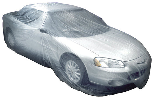 Car Cover - Large 25 ft. Clear Cover - 25' x 6' 8", Roll of 30