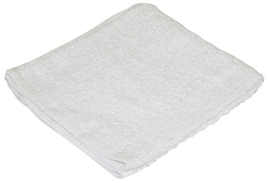 Shop Towels - White Terry Cloth - 14" x 17"