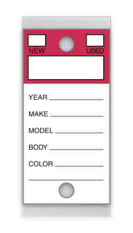 Versa Tag Key Tags - Color Top