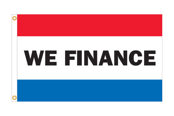 Nylon Flags - WE FINANCE