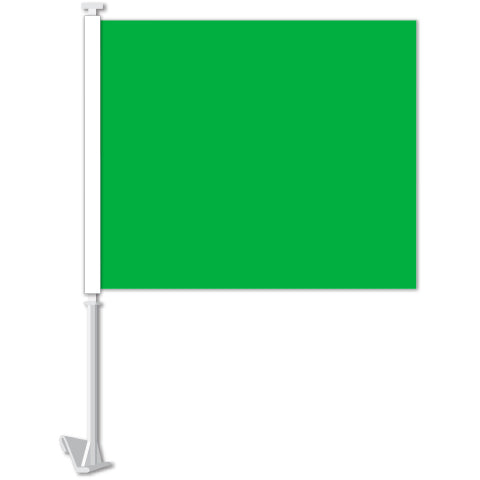 Standard Clip-On Flag - Green