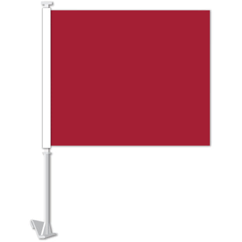 Standard Clip-On Flag -  Red