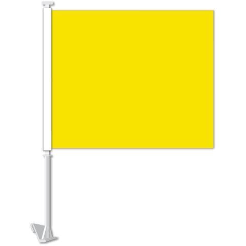 Standard Clip-On Flag- Yellow