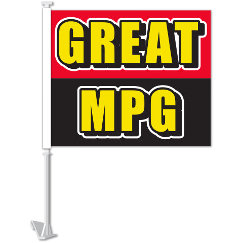 Standard Clip-On Flag - Great MPG