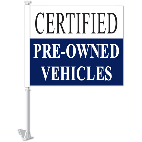 Standard Clip-On Flag - Certified Pre-Owned Blue