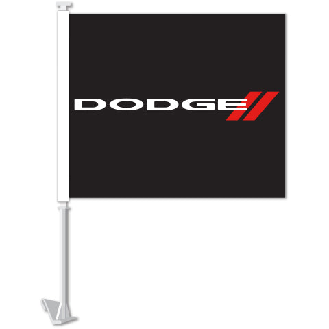 Manufacturer Clip-On Flag - Dodge