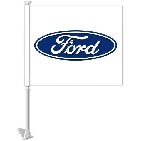 Manufacturer Clip-On Flag - Ford