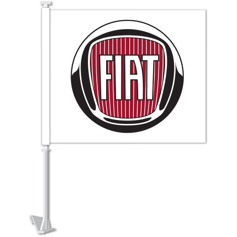 Manufacturer Clip-On Flag - Fiat