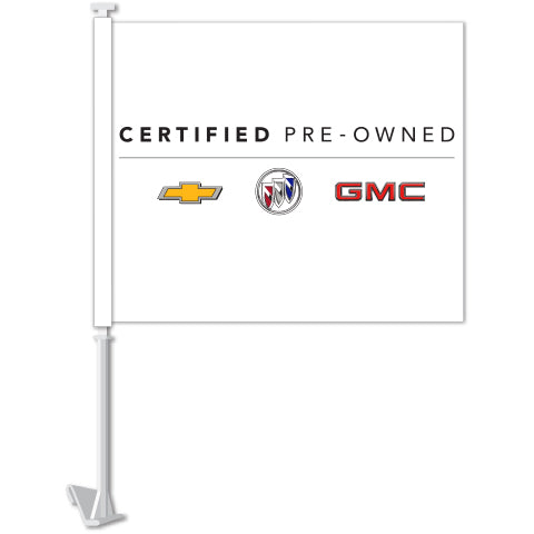 Manufacturer Clip-On Flag - GM Certified Used Vehicles