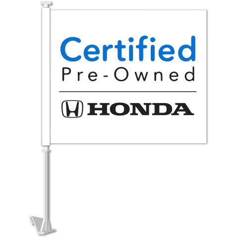 Manufacturer Clip-On Flag - Honda Certified Pre-Owned