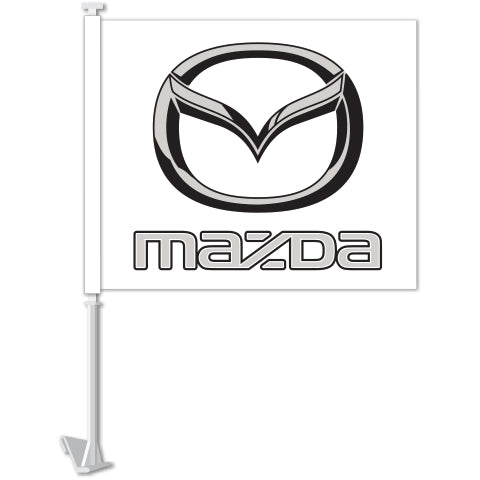 Manufacturer Clip-On Flag - Mazda