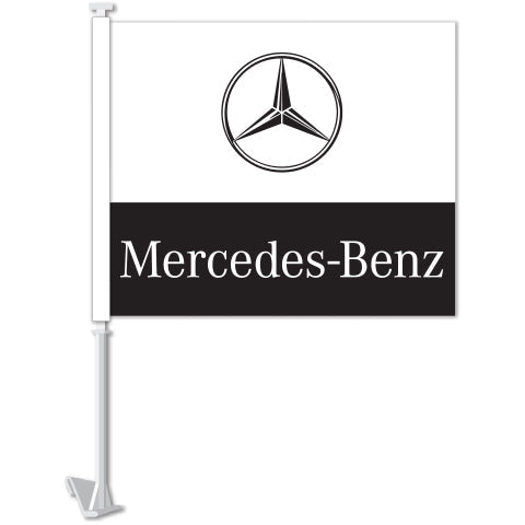 Manufacturer Clip-On Flag - Mercedes Benz
