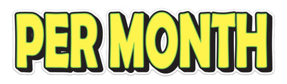 Giant Magnetic Slogans - 10" x 16" Car Dealership Signs